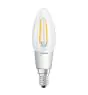 Osram Classic LED E14 Kerze Fadenlampe Klar 4.5W 470lm - 827  | Dimmbar - Ersatz für 40W