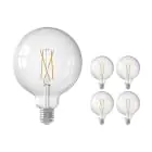 Mehrfachpackung 5x Calex Smart Tuya Wifi E27 Globe Fadenlampe 7.5W 1055lm - 818-830 Abstimmbares Weiß | Dimmbar - Ersatz für 75W 