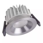 Ledvance Downlight LED Encastré Argent 8W 670lm 36D - 840 Blanc Froid | Diamètre 68mm - Dimmable