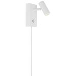 Nordlux LED Applique Murale Omari Blanc 3.2W 320lm 41D - 827  | Dimmable - Inclinable