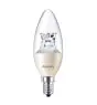 Philips MASTER LED Bougie E14 Couronne Claire 2.8W 250lm - 822-827 Dim To Warm | Dimmable - Équivalent 25W